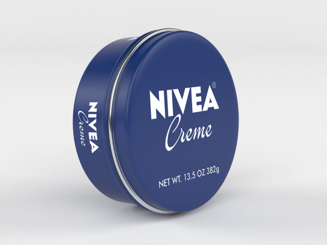 Nivea bottle of body lotion 3D model_3