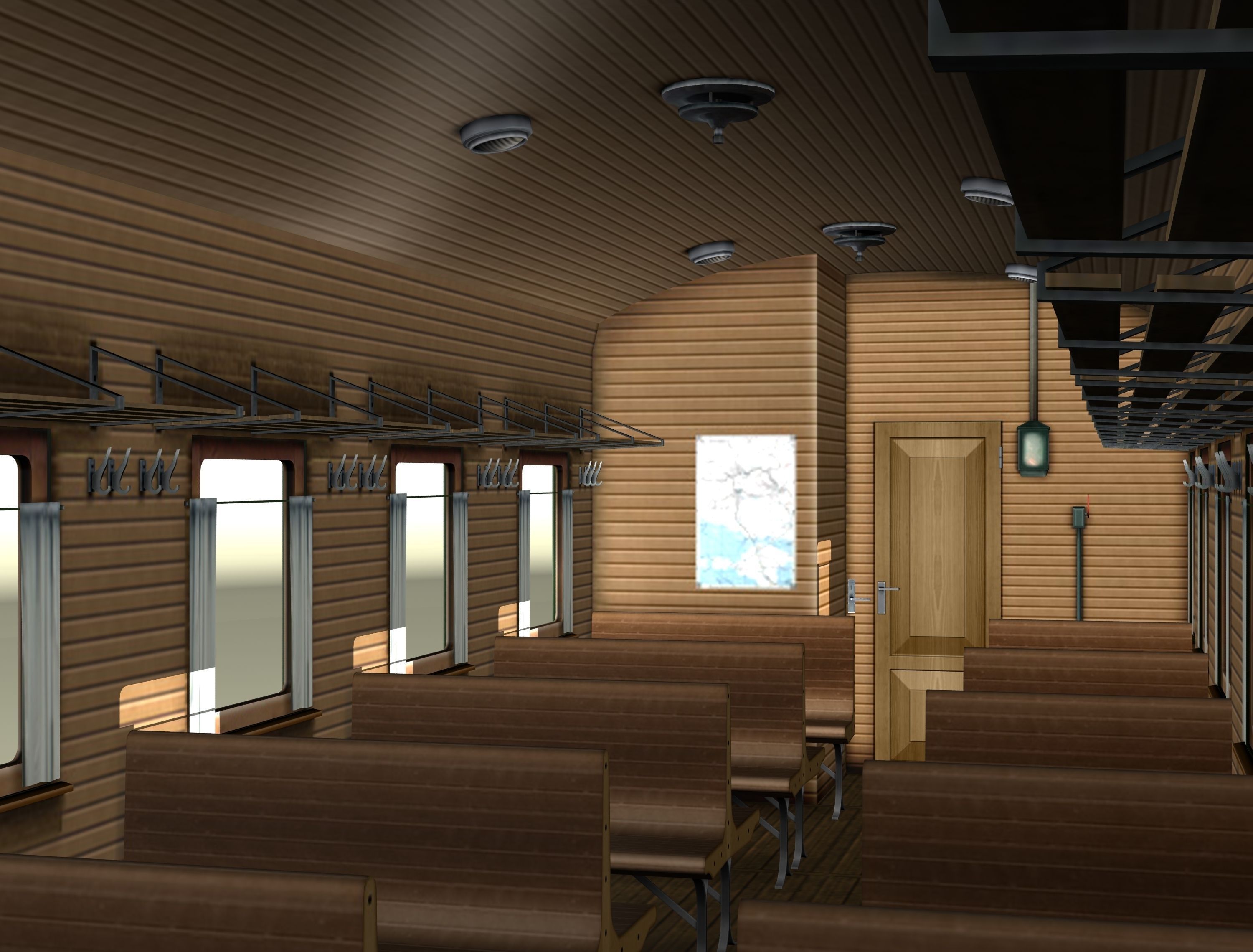 2-axles wagon 3D model_15