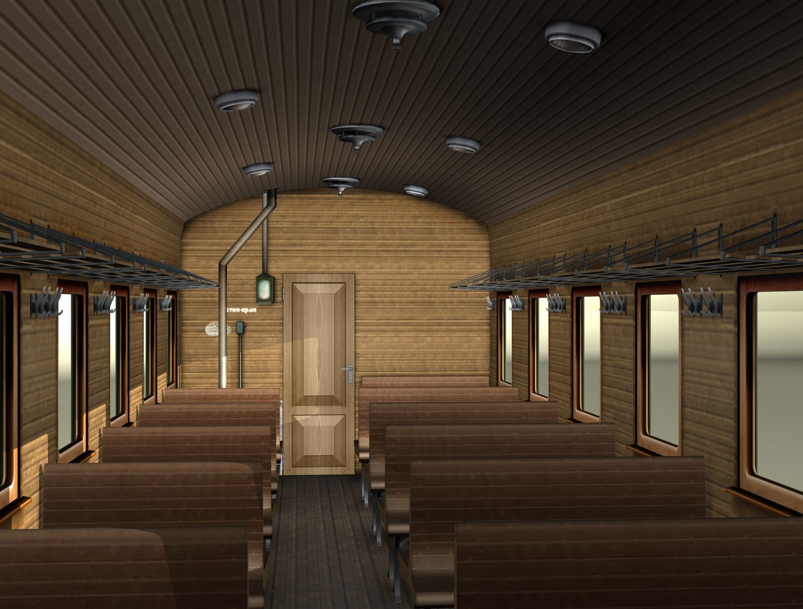 2-axles wagon 3D model_12