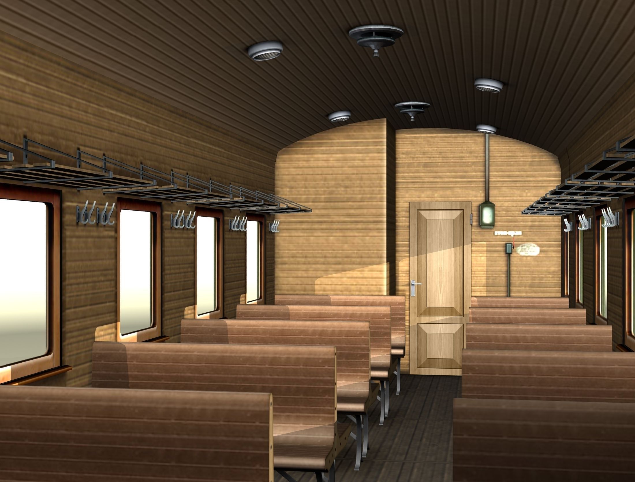 2-axles wagon 3D model_18