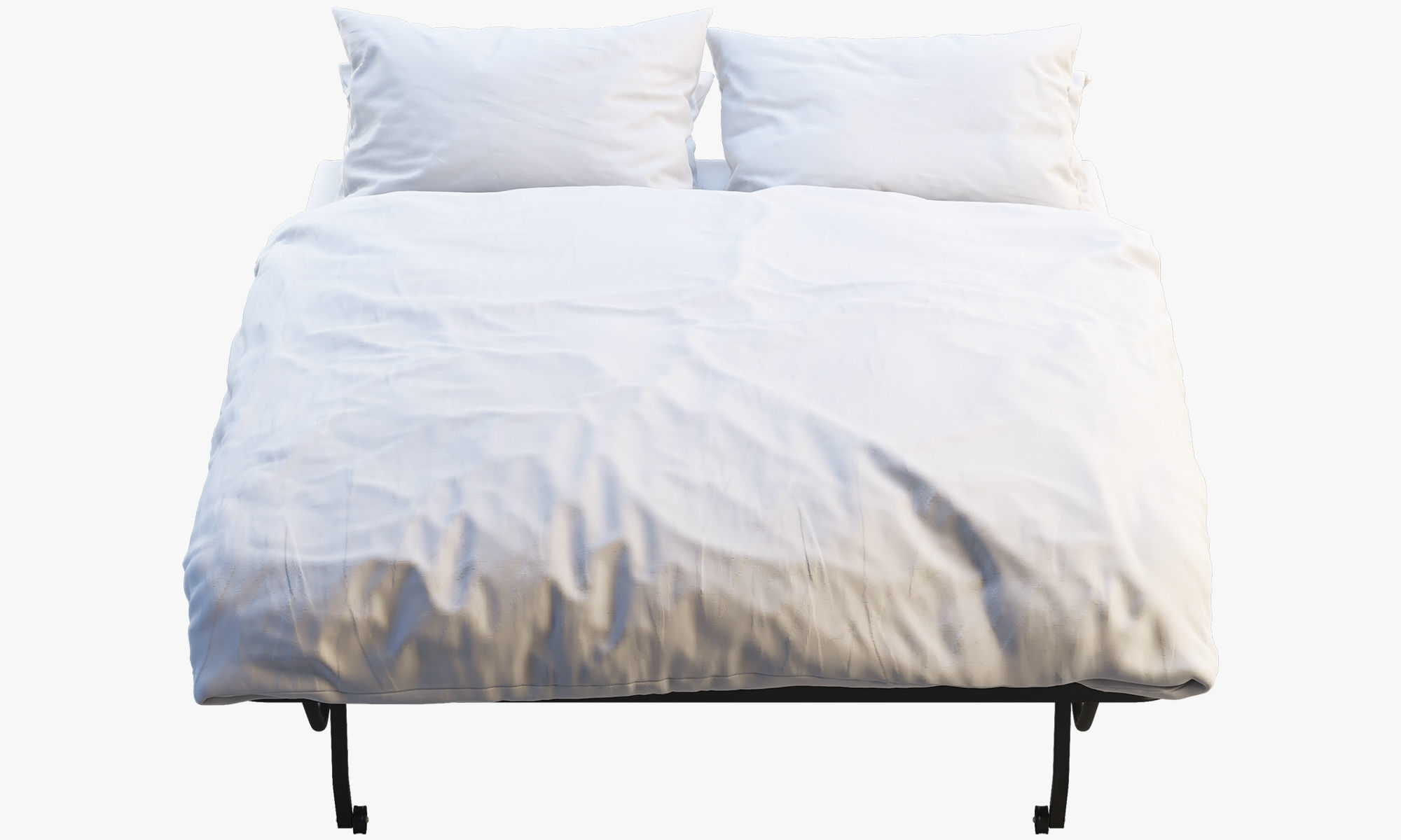 Lycksele bed Ikea 3D model_13