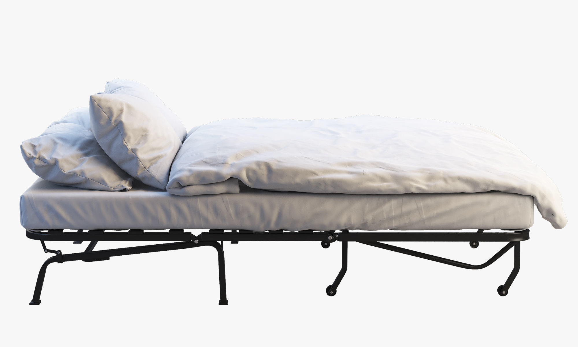 Lycksele bed Ikea 3D model_15