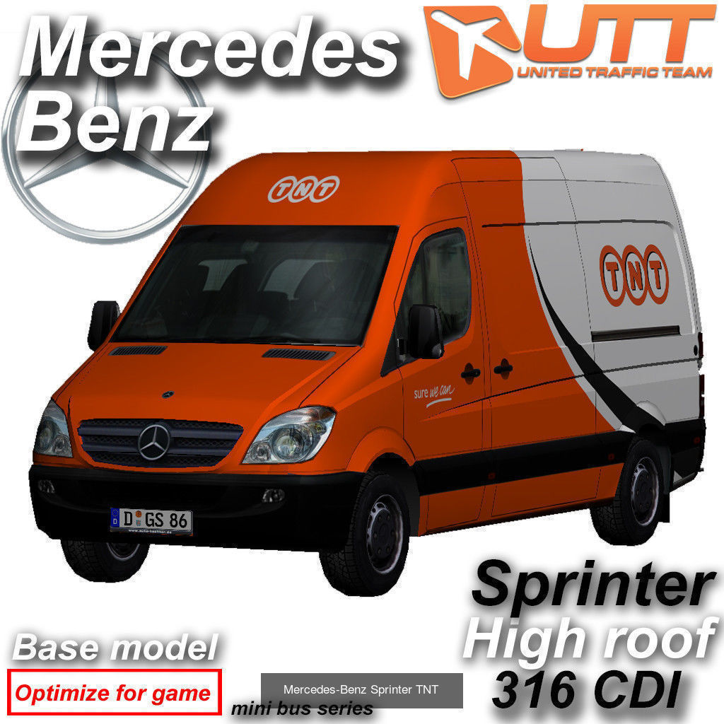 Delivery post car 3D Model Collection_3