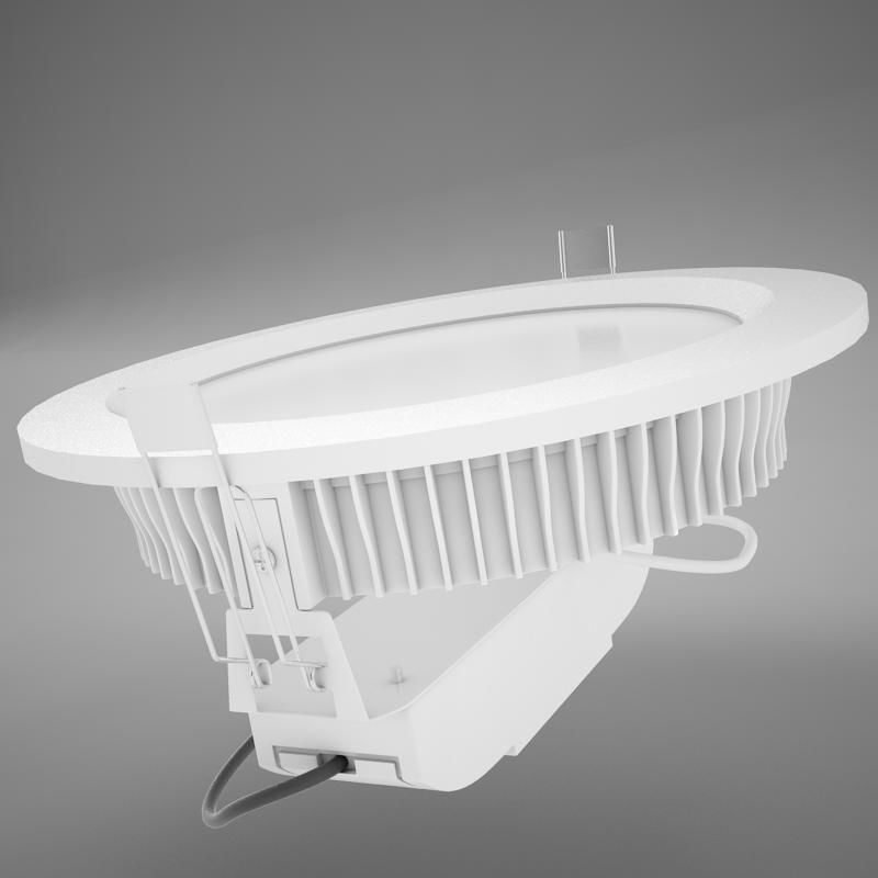 LED Downlight RDL 3D model 3D model_6