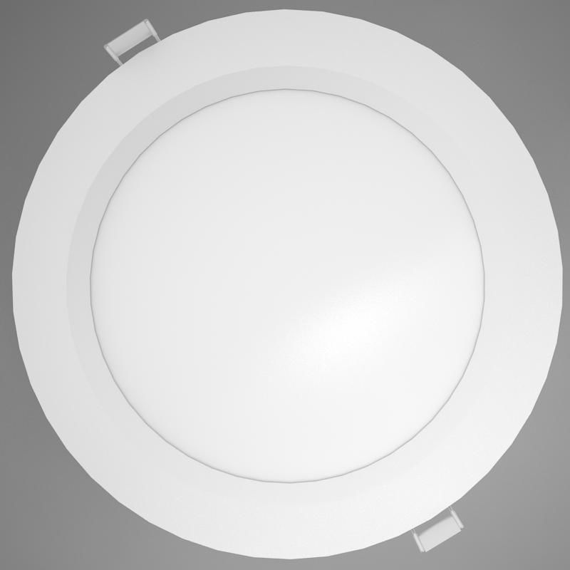 LED Downlight RDL 3D model 3D model_3