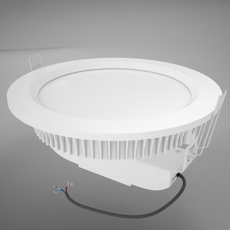 LED Downlight RDL 3D model 3D model_1