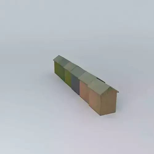 Berck Plage  Beach Cabins