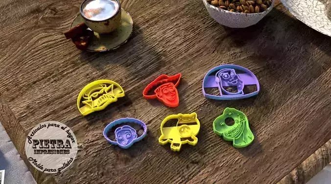 Molde cortante para galletas Toy Story