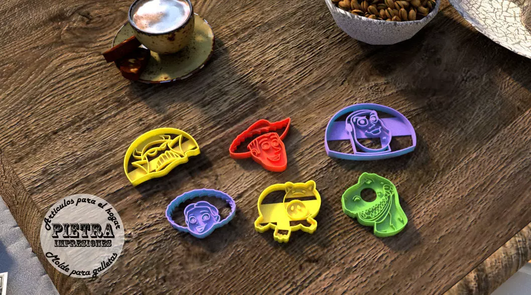 Molde cortante para galletas Toy Story 3D print model