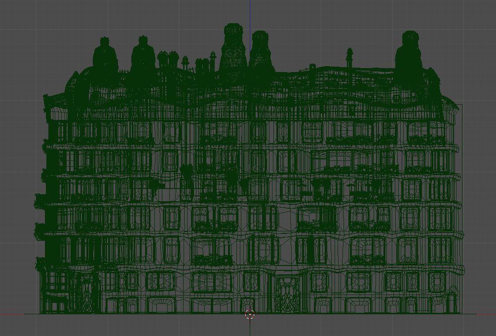 Casa Mila 3D model_3