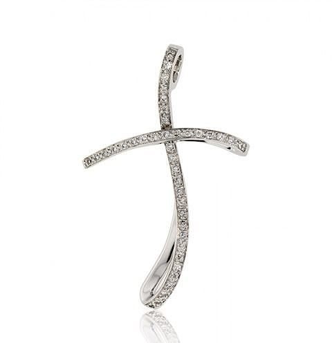 cross diamond pendent  3D print model