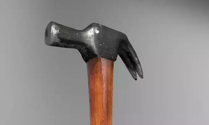 Hammer Low Poly