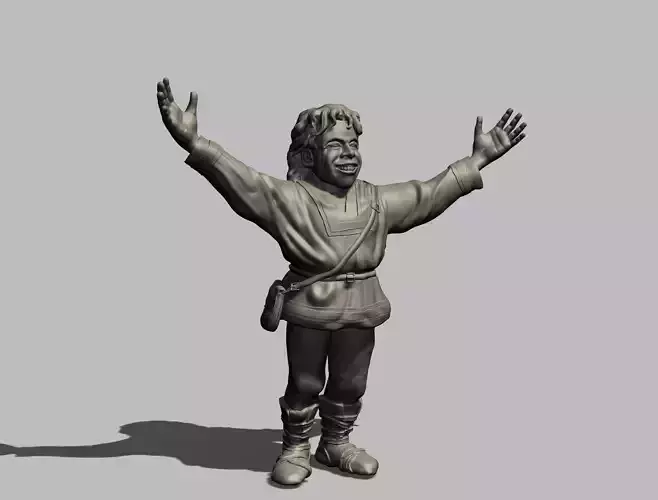 willow man 3D print model