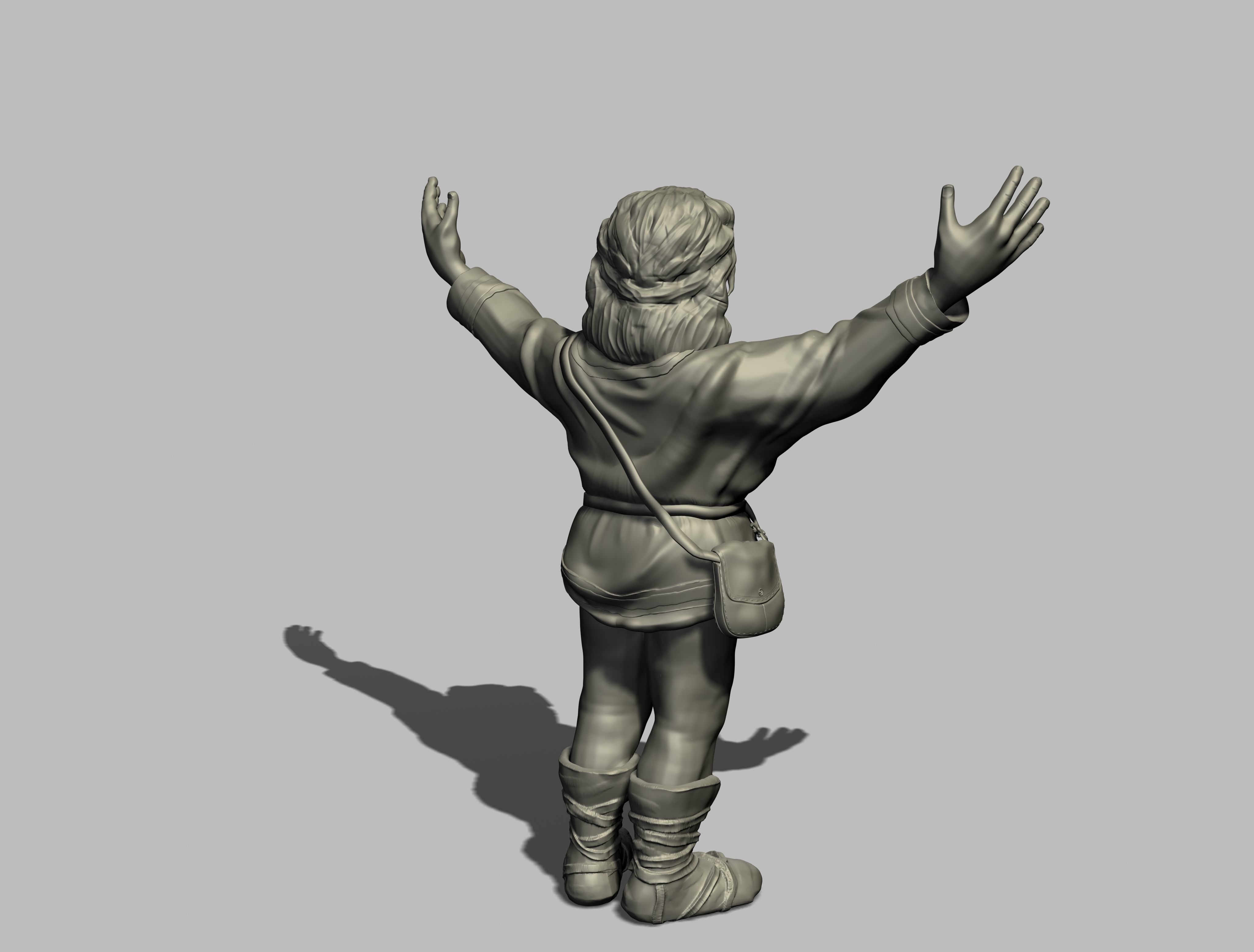 willow man 3D print model_4