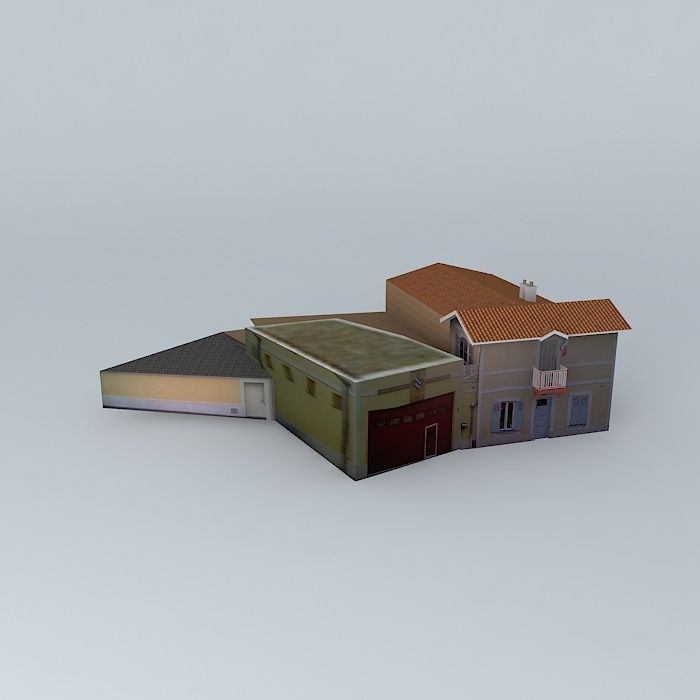 Firefighters Viroflay Free 3D model_2