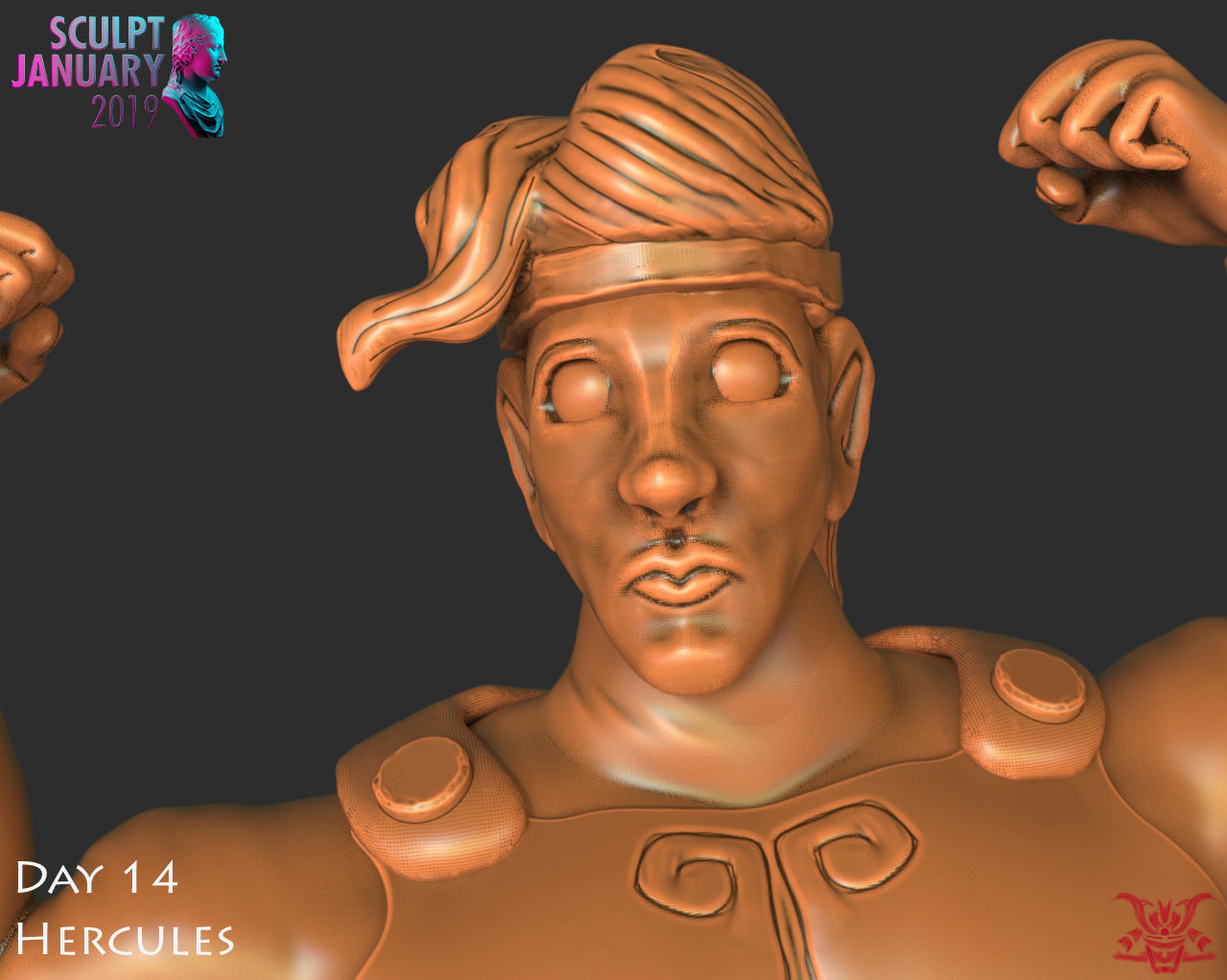 Hercules Timelapse and Model 3D print model_12