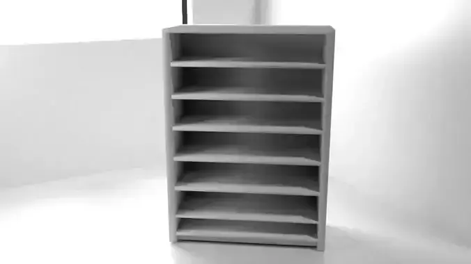 Bookshelves bookcase with five shelves