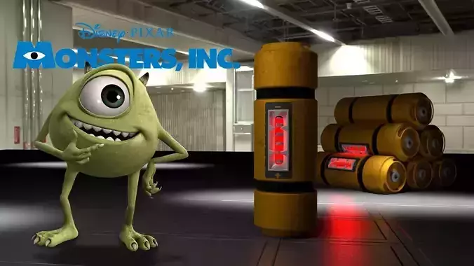 Monster Inc Energy tank