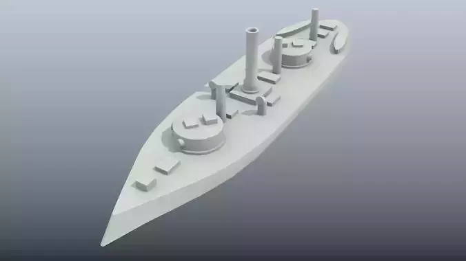 Brazilian Ironclad Silvado 3D print model