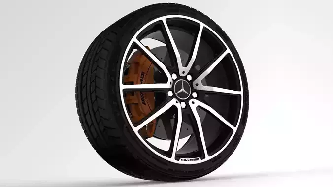 Mercedes-Benz AMG Wheel 3