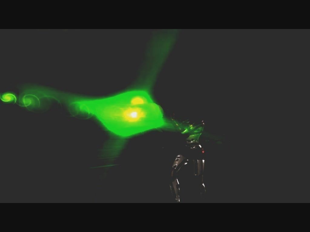 Green Eye Cyclops Laser Cannon Low-poly 3D model_49