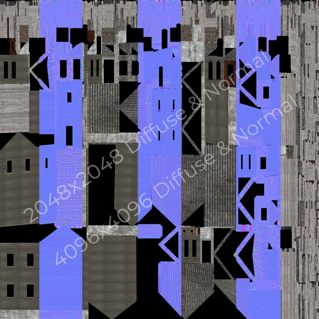 Old House Low-Poly 3D Model Free low-poly 3D model_11