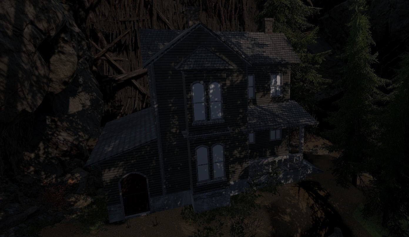 Old House Low-Poly 3D Model Free low-poly 3D model_6