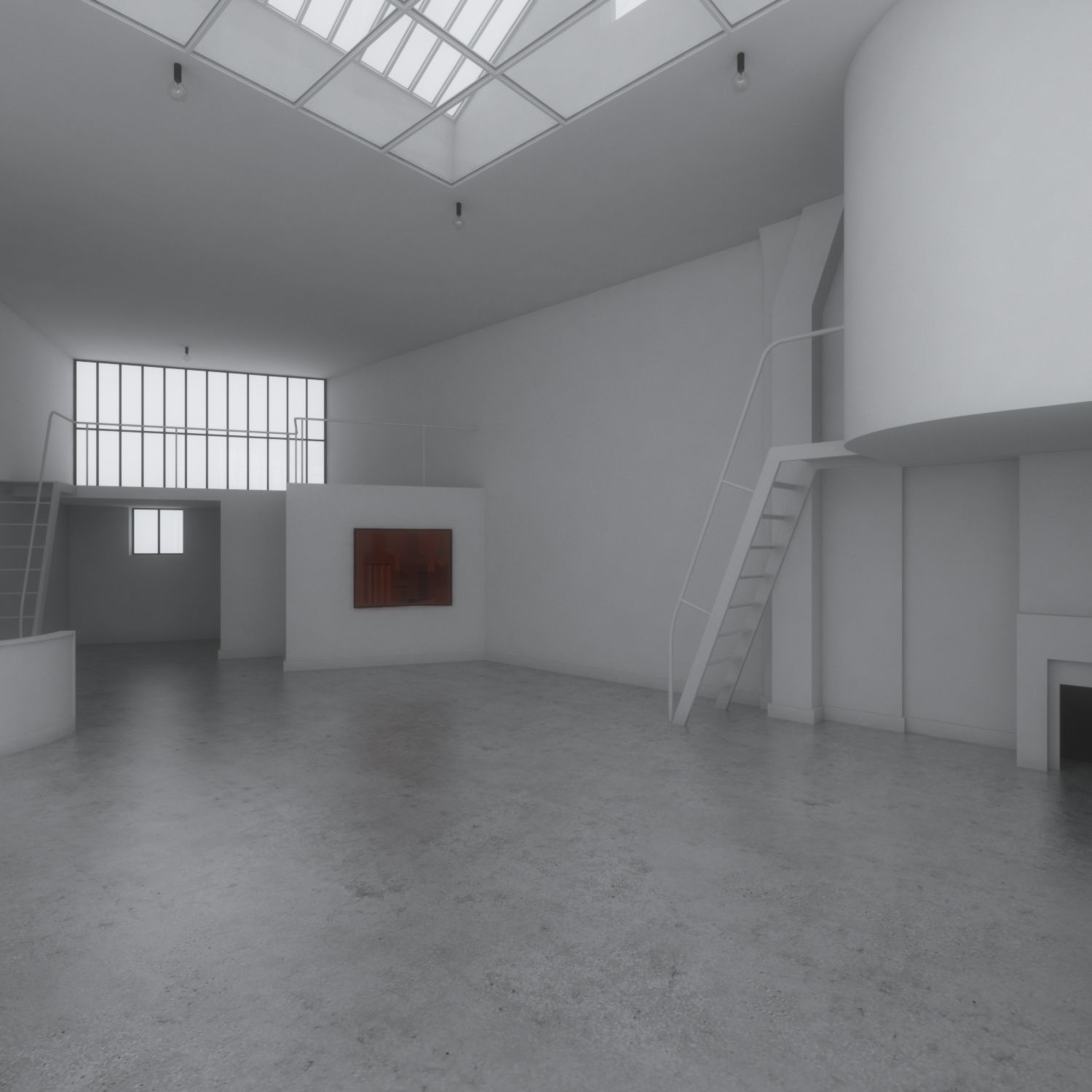 1922y Maison atelier Ozenfant 3D model_10