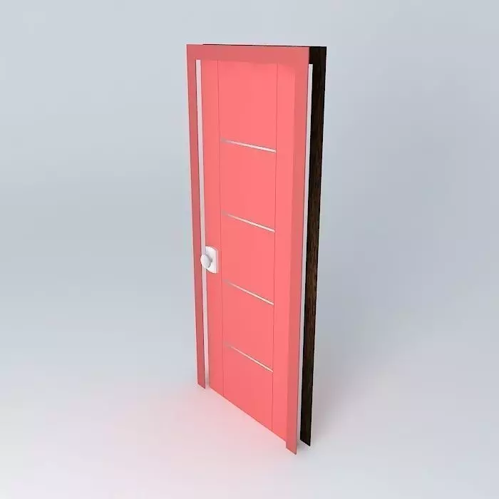 Door Free 3D model_0