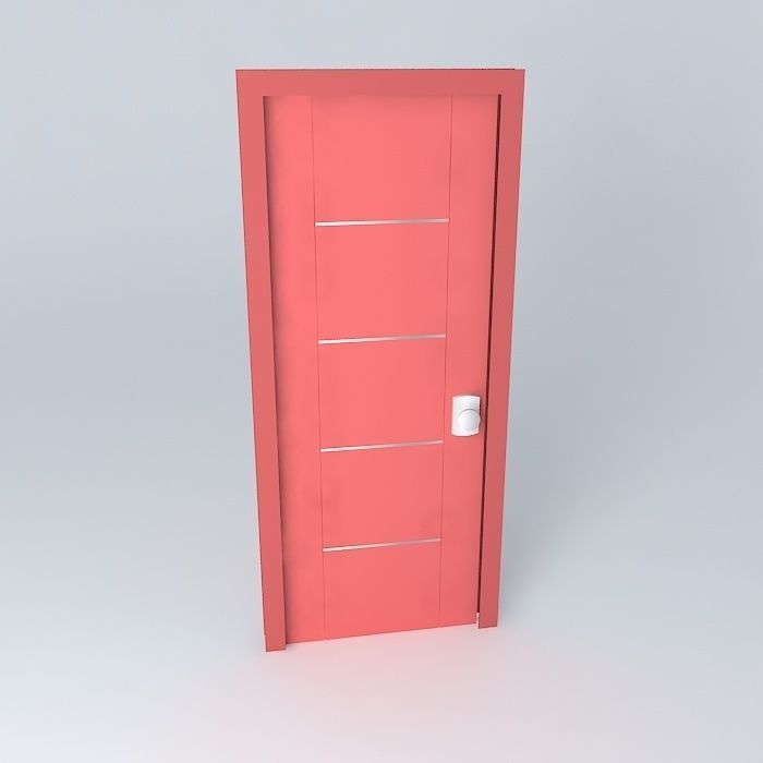 Door Free 3D model_2