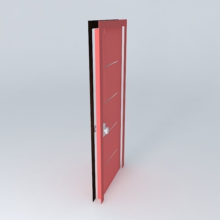 Door Free 3D model_1