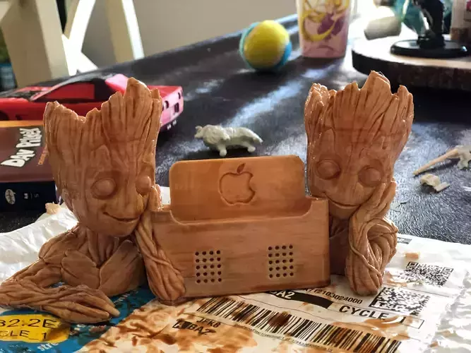 Baby Groot Iphone Docking Station