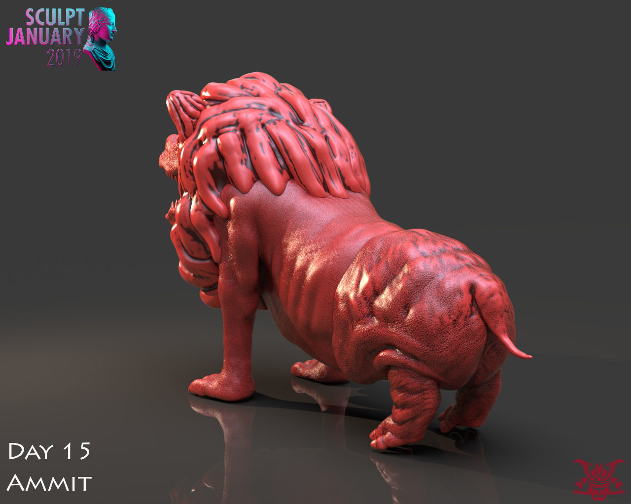 Ammit Timelapse and Model 3D print model_2