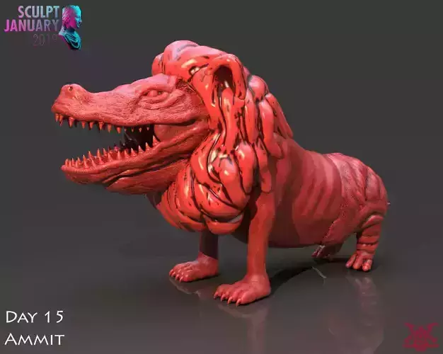 Ammit Timelapse and Model