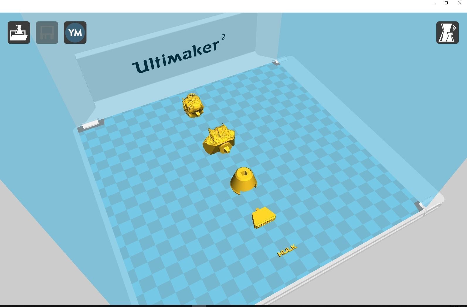 HULK BUST 3D print model_5