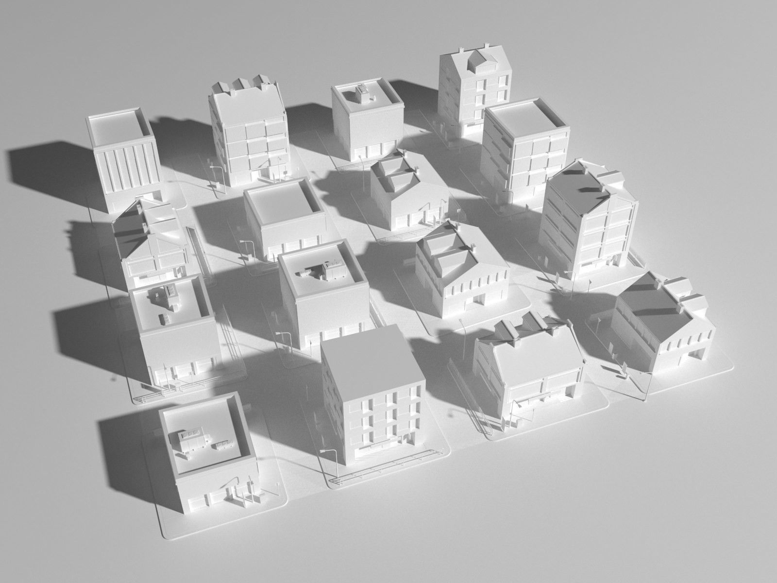 White city 3D model_0