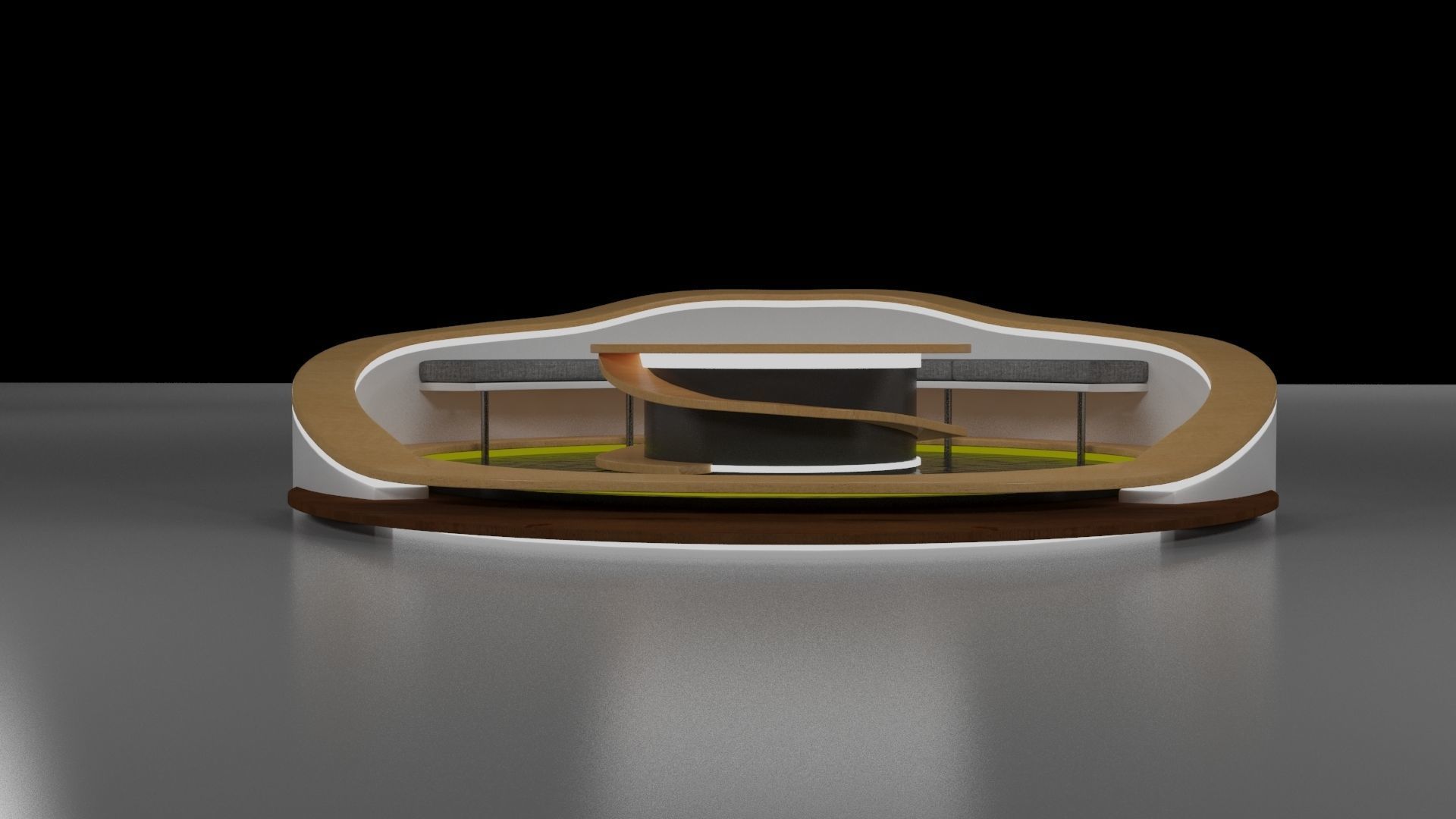 Virtual table 3D model_3