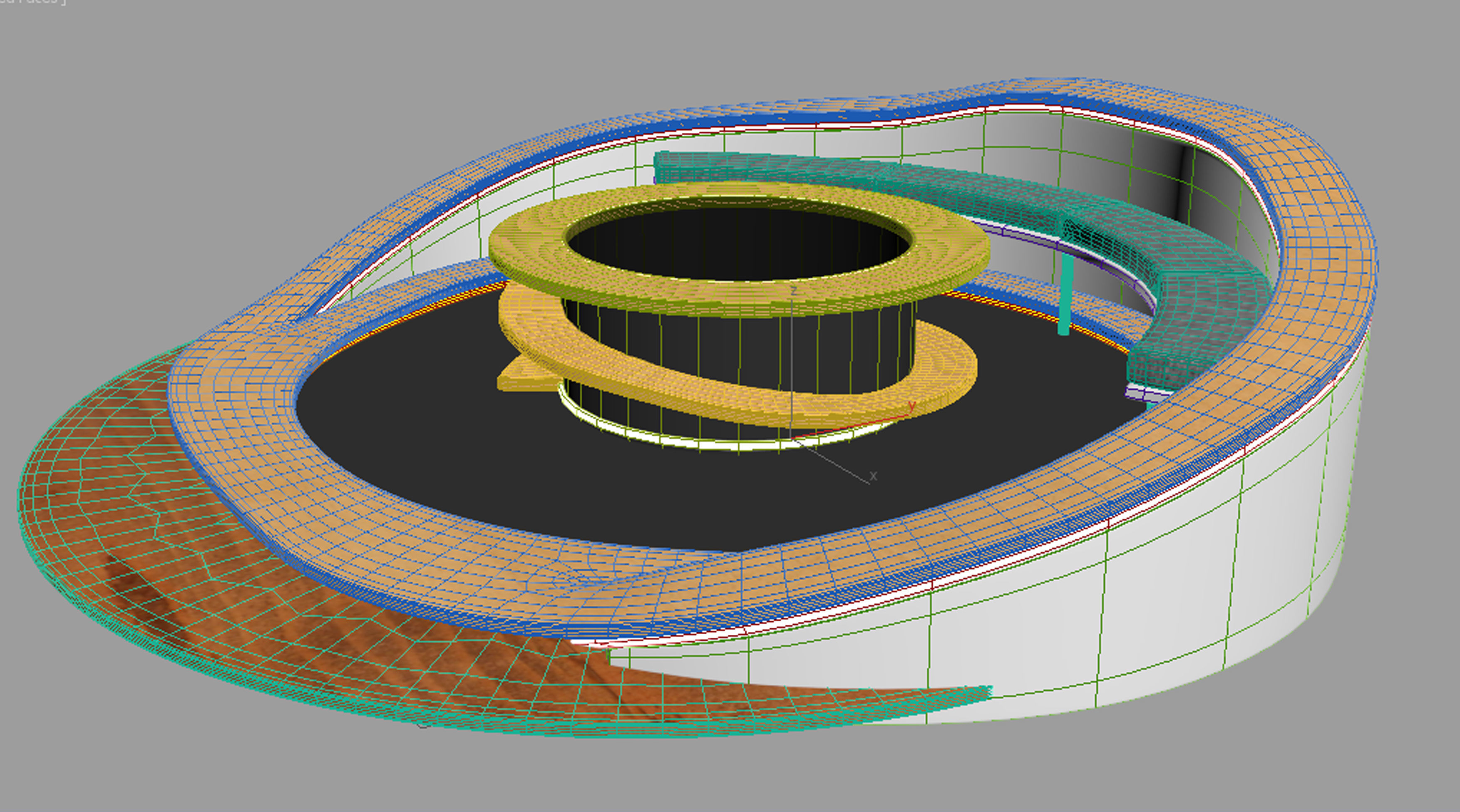 Virtual table 3D model_7