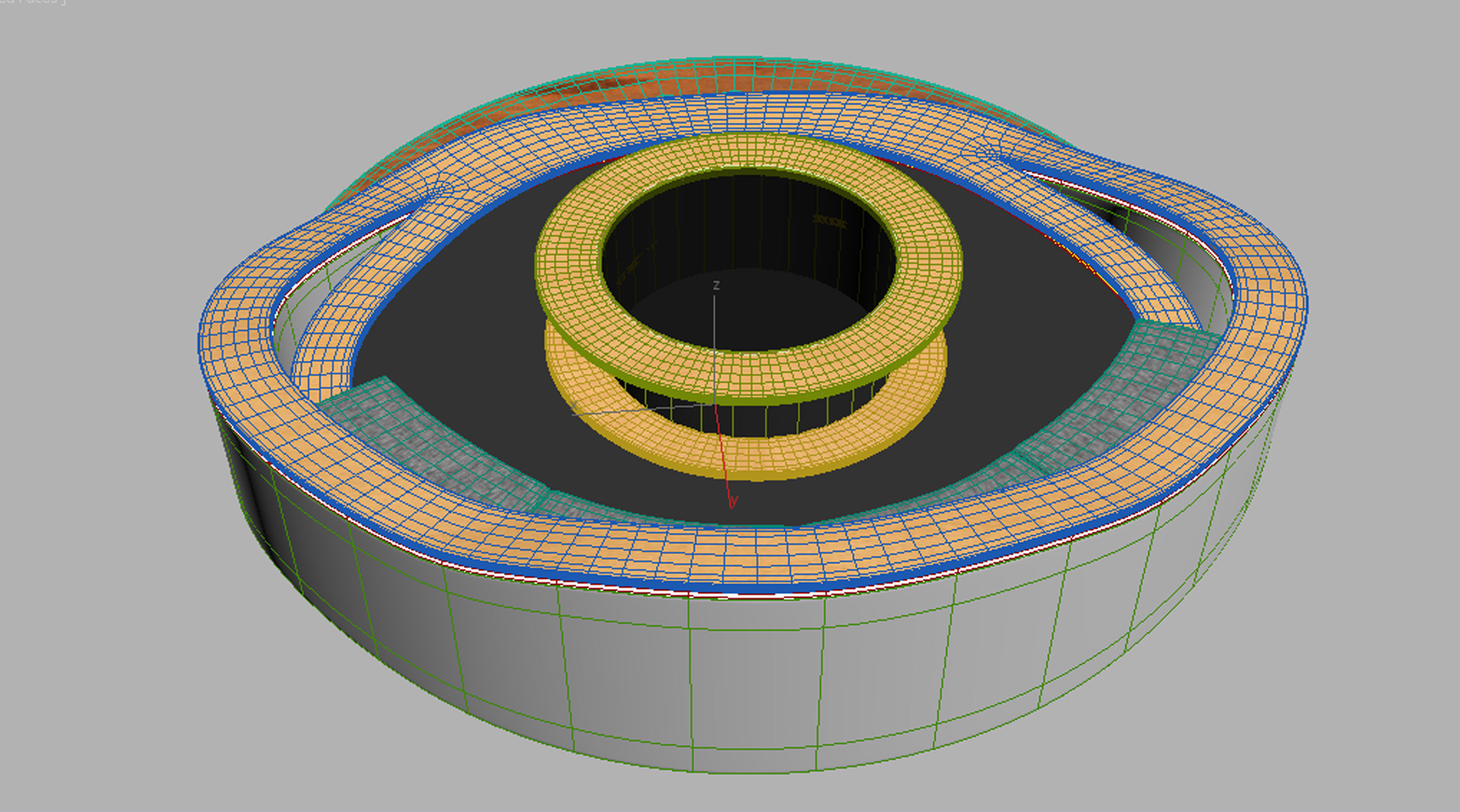Virtual table 3D model_8