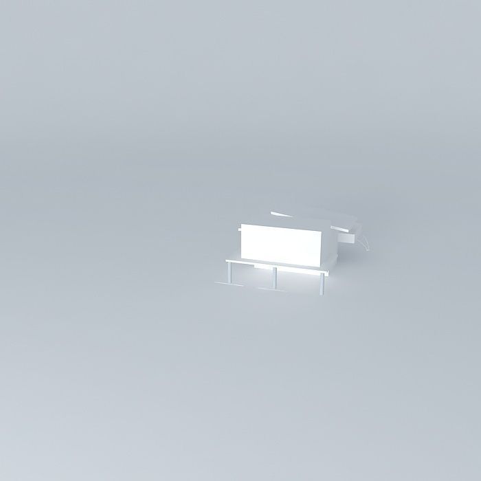 draft piece of furniture Free 3D model_1