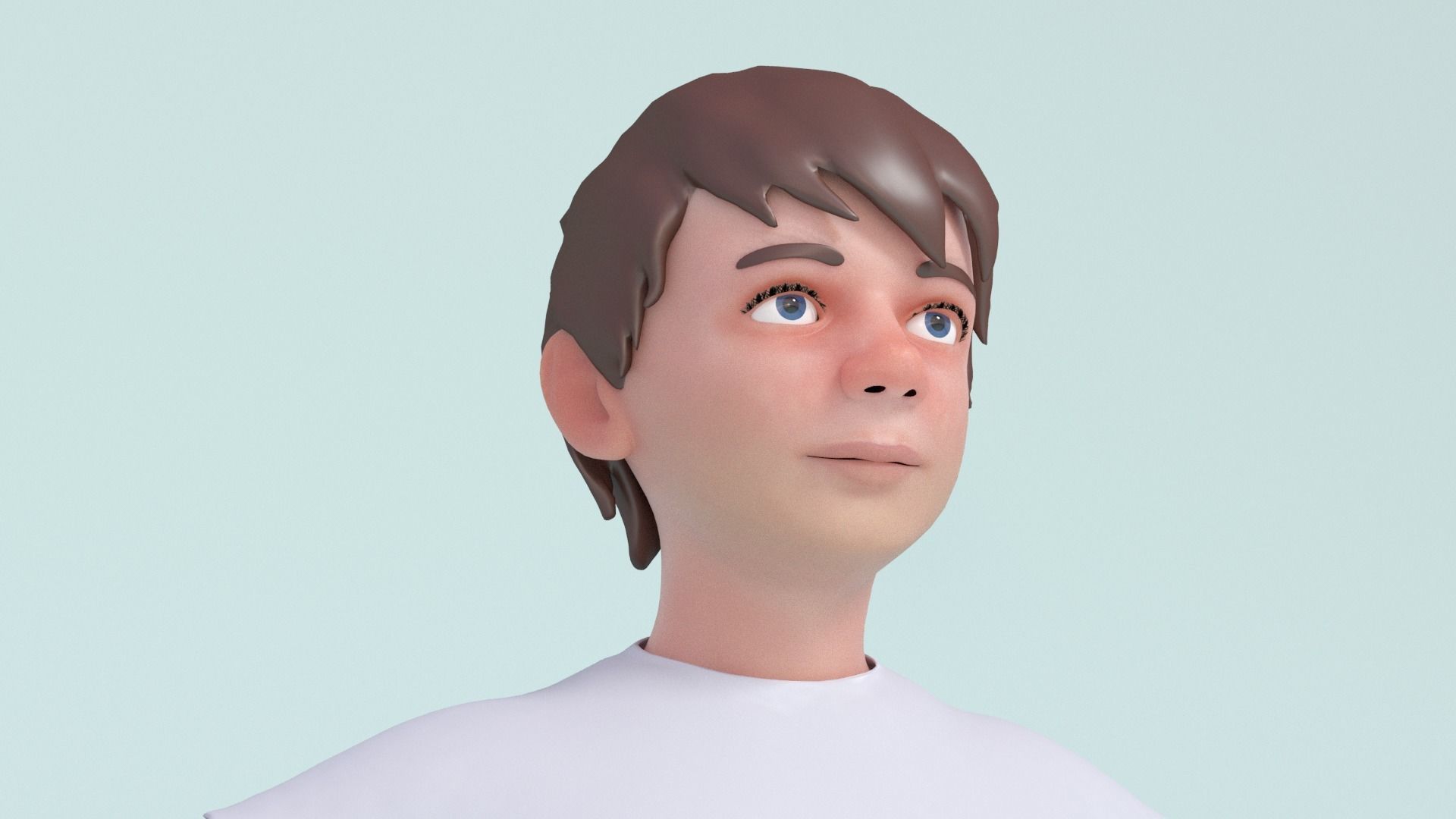 Character Boy2 Free 3D model_7
