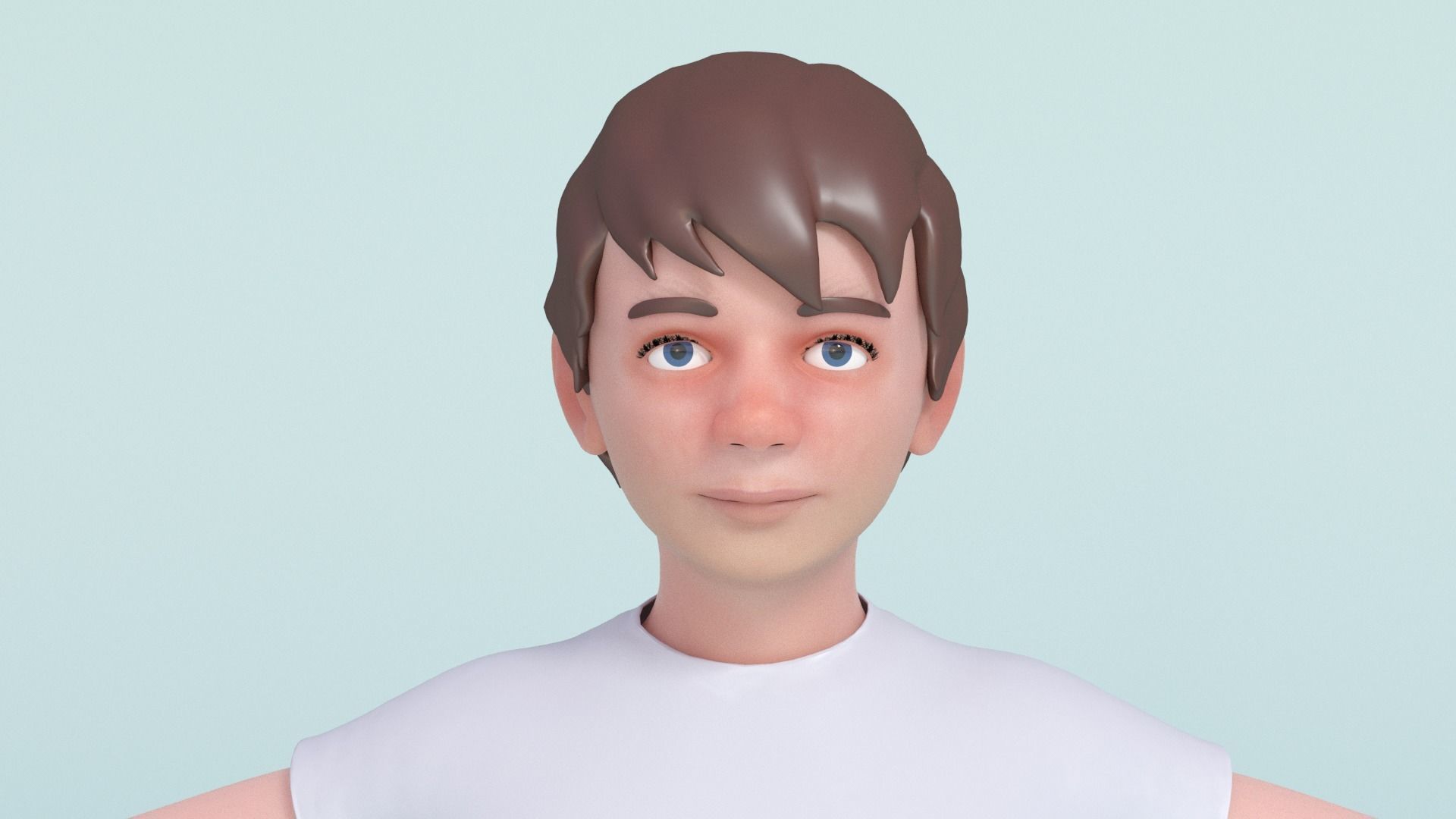 Character Boy2 Free 3D model_5