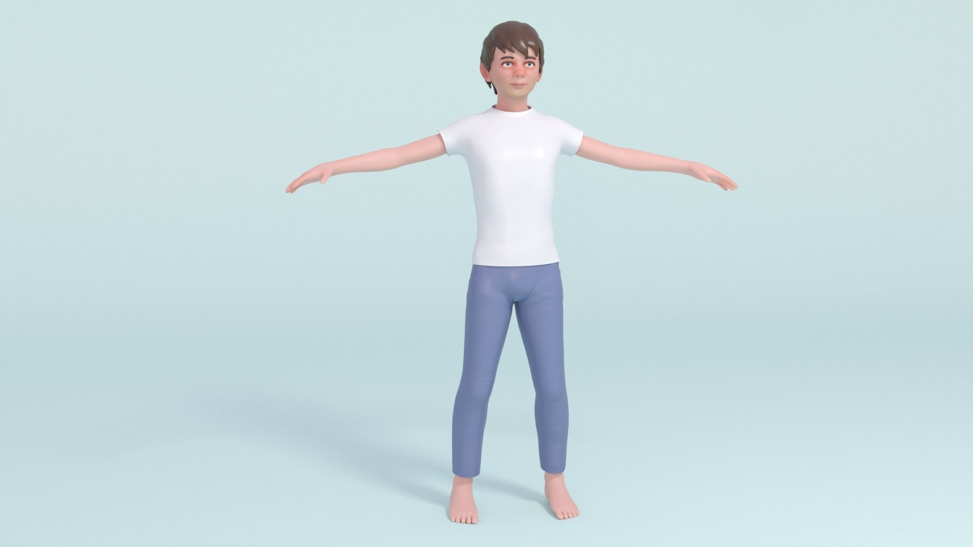 Character Boy2 Free 3D model_3