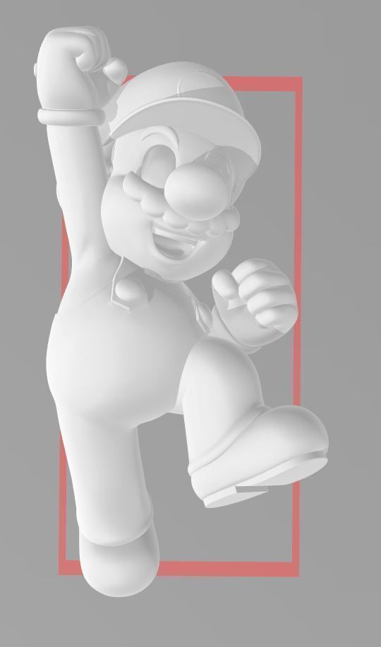 Super Mario - HI RES 3D PRINT FILE 3D Printing 3D print model_6