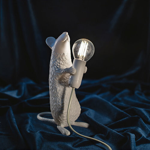 Mouse lamp 3D print model