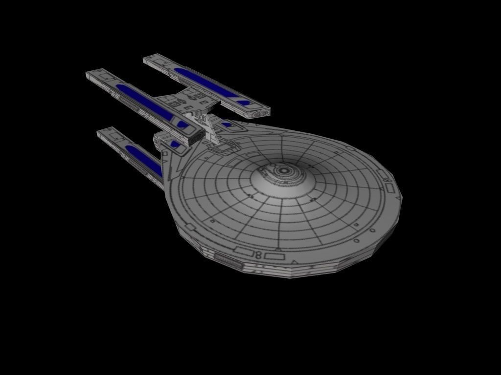 Star Trek Lowpoly Set Low-poly 3D model_14