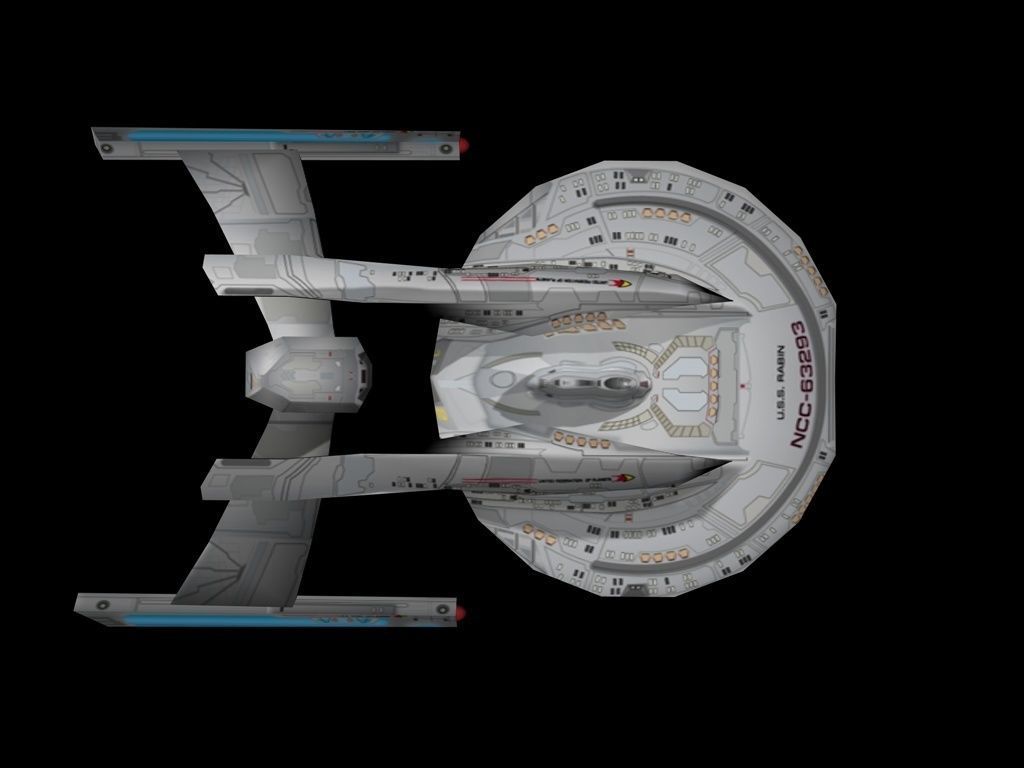 Star Trek Lowpoly Set Low-poly 3D model_10