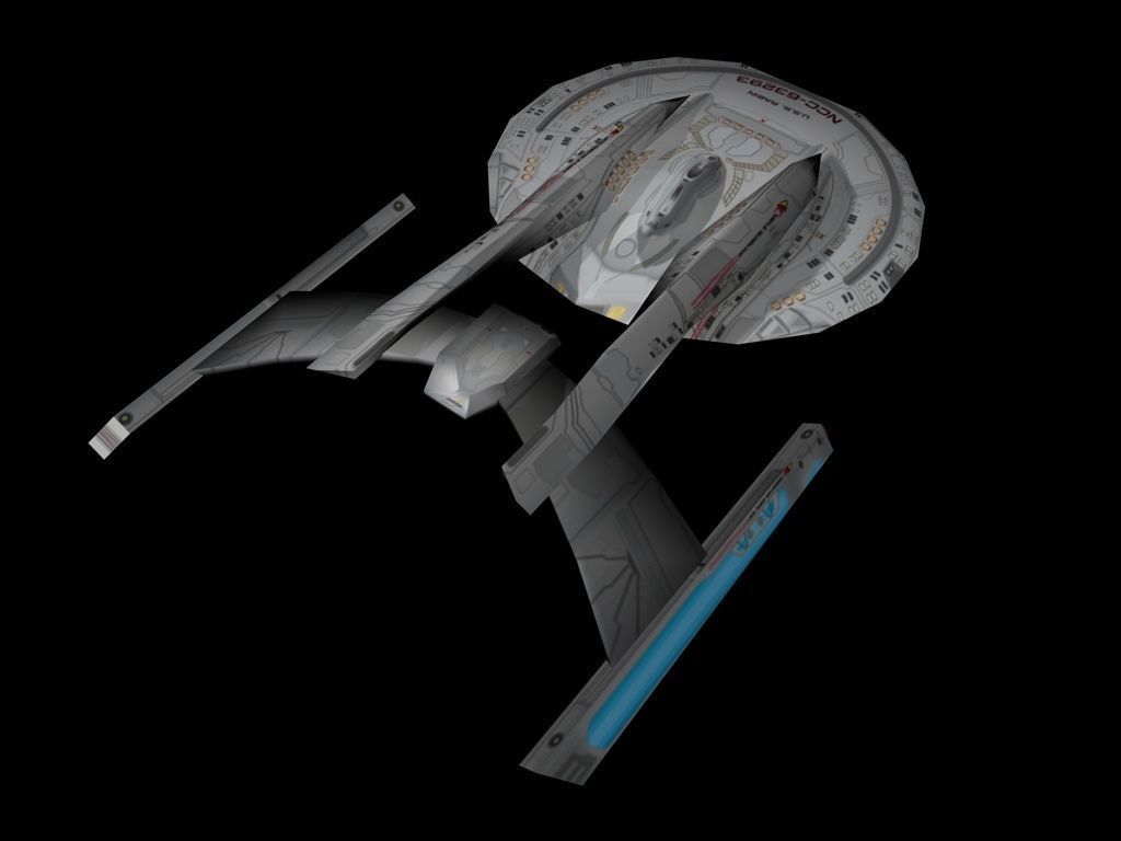Star Trek Lowpoly Set Low-poly 3D model_9