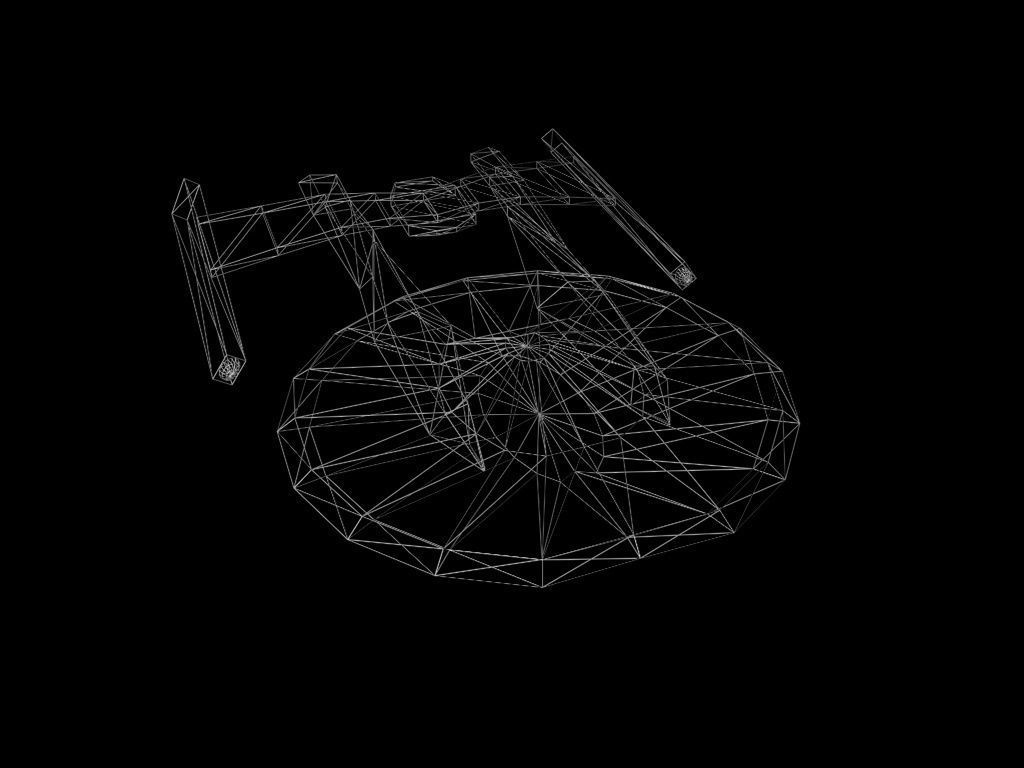 Star Trek Lowpoly Set Low-poly 3D model_13