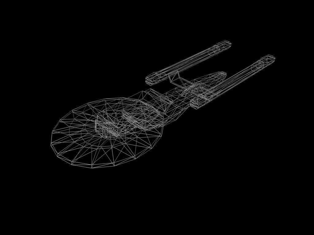 Star Trek Lowpoly Set Low-poly 3D model_27